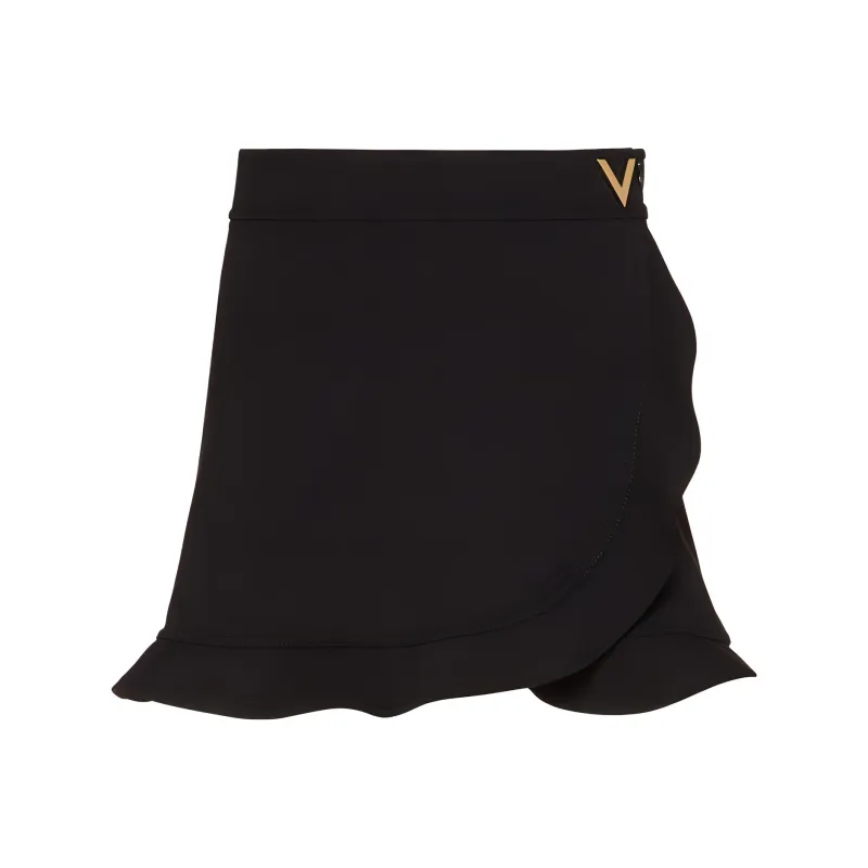 Valentino SS23 Casual Short Skirts Women's Black-0