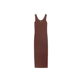 PRADA Sleeveless Dress Women's Brown