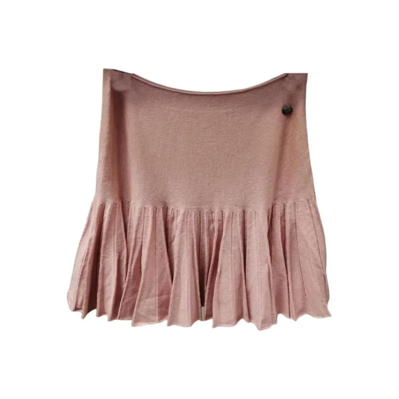 CHANEL Casual Short Skirts Women's Pink-0