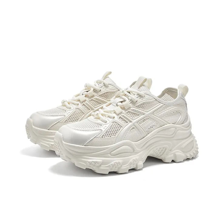 ST&SAT Slip Resistant Low Top Chunky Sneakers Women's-5