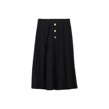 MaxMara Casual Long Skirt Women's Black
