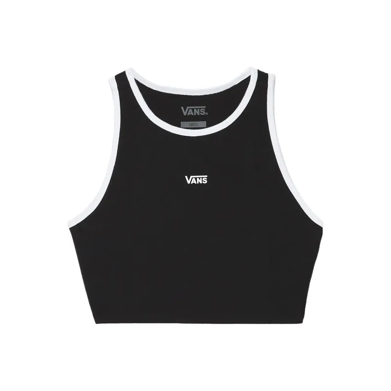 Vans Longline Racerback Sports Bra Bra Women's Black-0