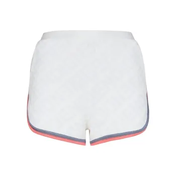 FENDI Allover Logo Knitted Shorts