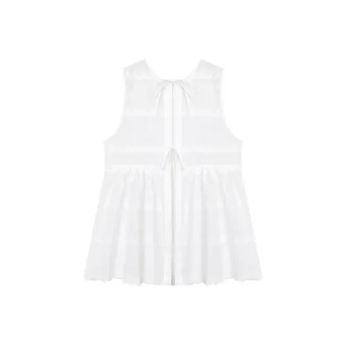 Local Gal Sleeveless Dress Women's White