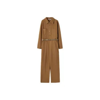 Mo Han Yi Mei Jumpsuit Women's Coffee