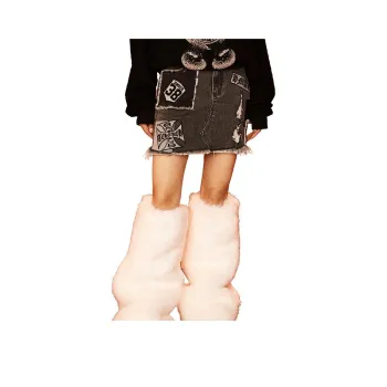TCH Denim Short Skirts Women's Gray