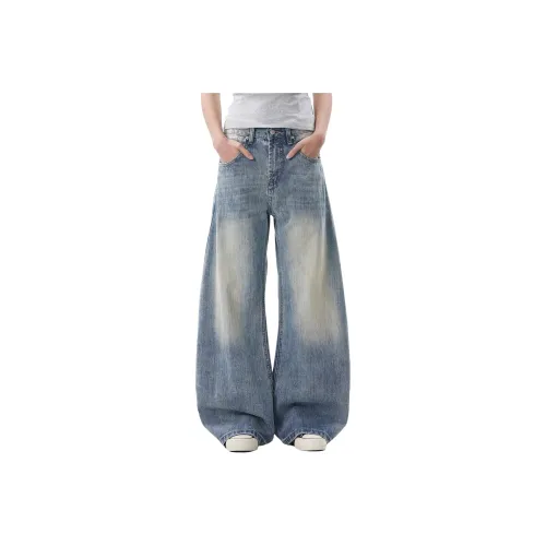 ALCOFM Jeans Unisex Blue