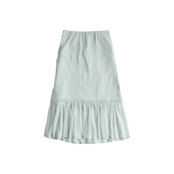 Hollister Casual Long Skirts Women's Mint Green