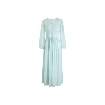 A LIFE ON THE LEFT Long Sleeved Dress Women's Azure