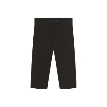 Fear Of God Essentials Knit Rib Sport Short 'Off Black'