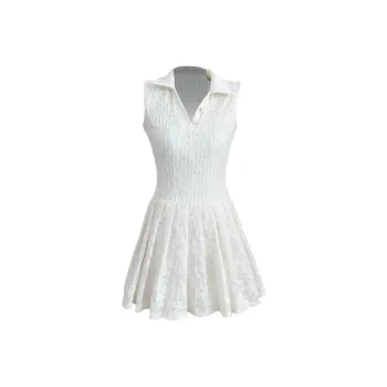 ONEPASS Sleeveless Dress Women's White