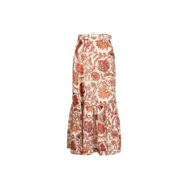 Zimmermann Vitali Frill-hem Midi Skirt-0