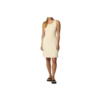 Columbia PFG Tidal Sleeveless Dress Women's Lemon Clean