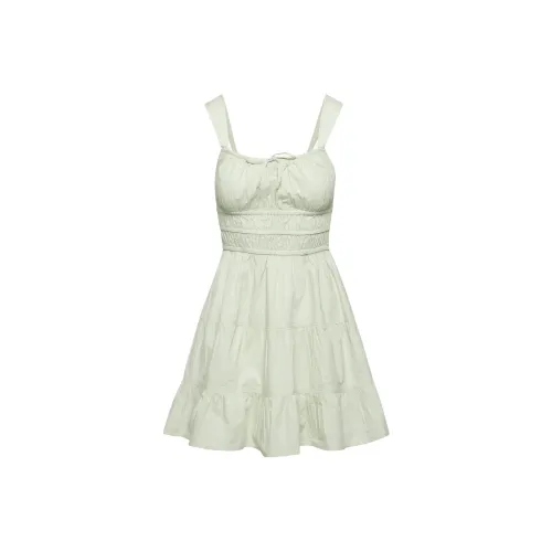 ARITZIA Sunday Best Martine Poplin Dress Slip Dresses Women's Soft Chip Mint