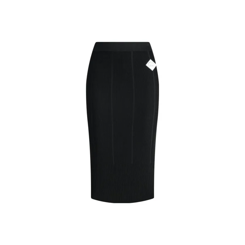 ARMANI EXCHANGE Casual Long Skirts Women's Black-0