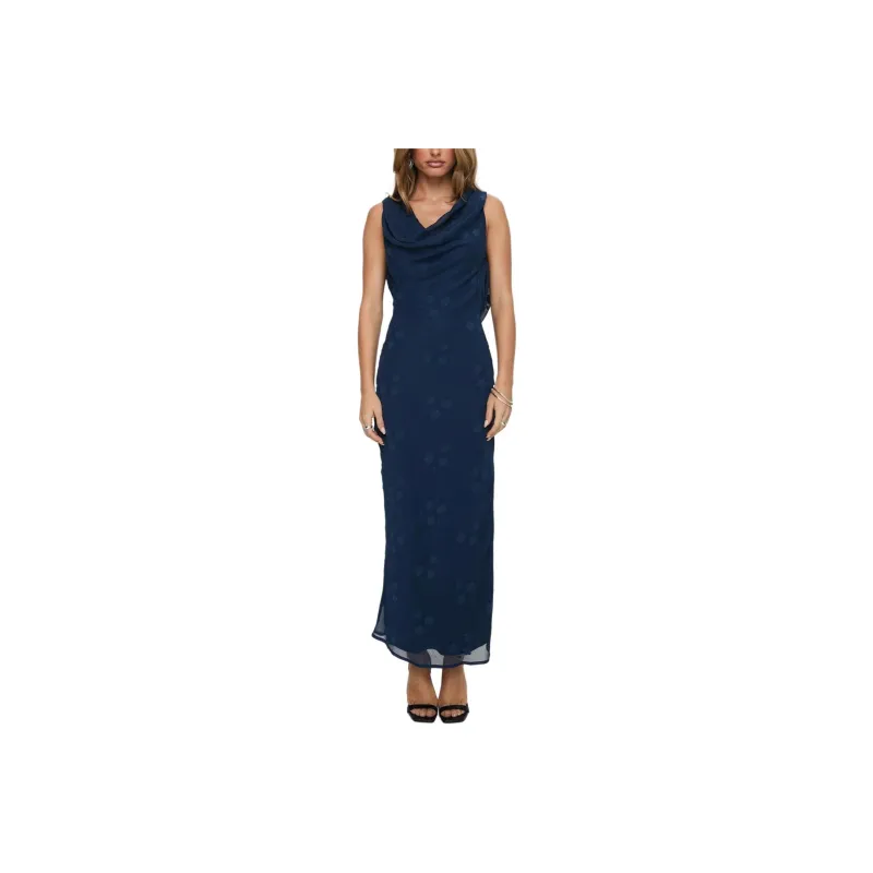 PRINCESS POLLY CONTESSA MAXI DRESS Sleeveless Dress Women's NAVY/Marine Blue-0