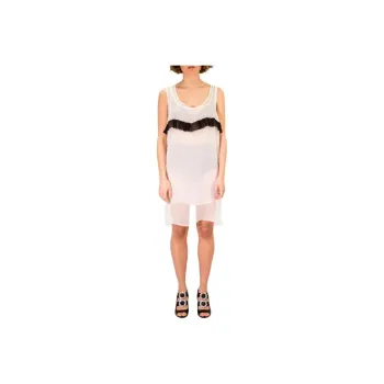 La Rosee Sleeveless Dress Women's White