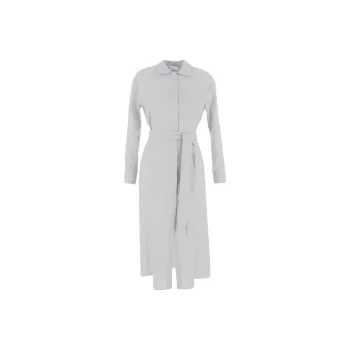 LARDINI Long Sleeved Dress Women's White