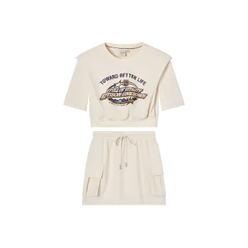 EPTISON WOMAN Two Piece Skirt Sets Women's