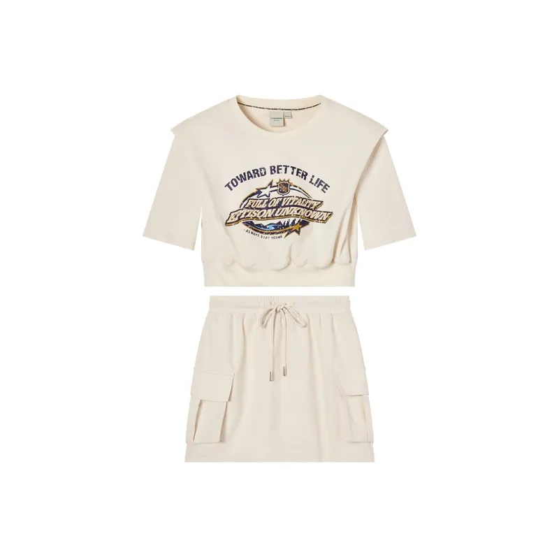 EPTISON WOMAN Two Piece Skirt Sets Women's-0