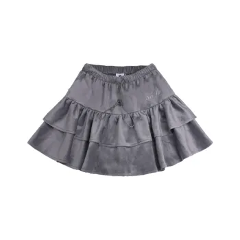 SOLP Casual Short Skirts Women's Dark Gray