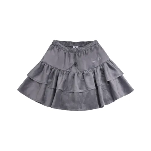 SOLP Casual Short Skirts Women's Dark Gray