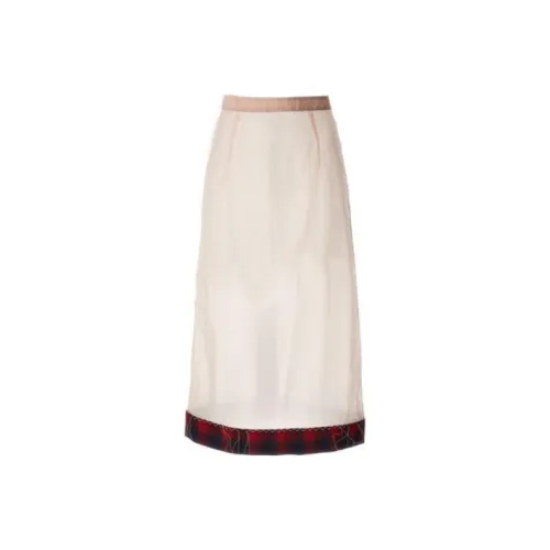 Maison Margiela Semi-Sheer Midi Skirt