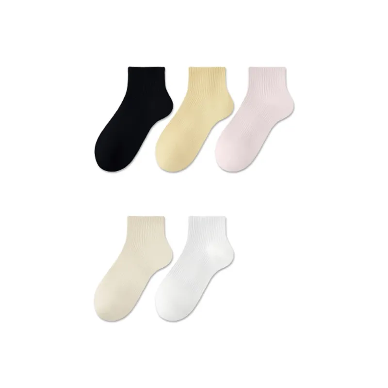 LUYOUYE Ankle Socks Women's 5 Pack-11