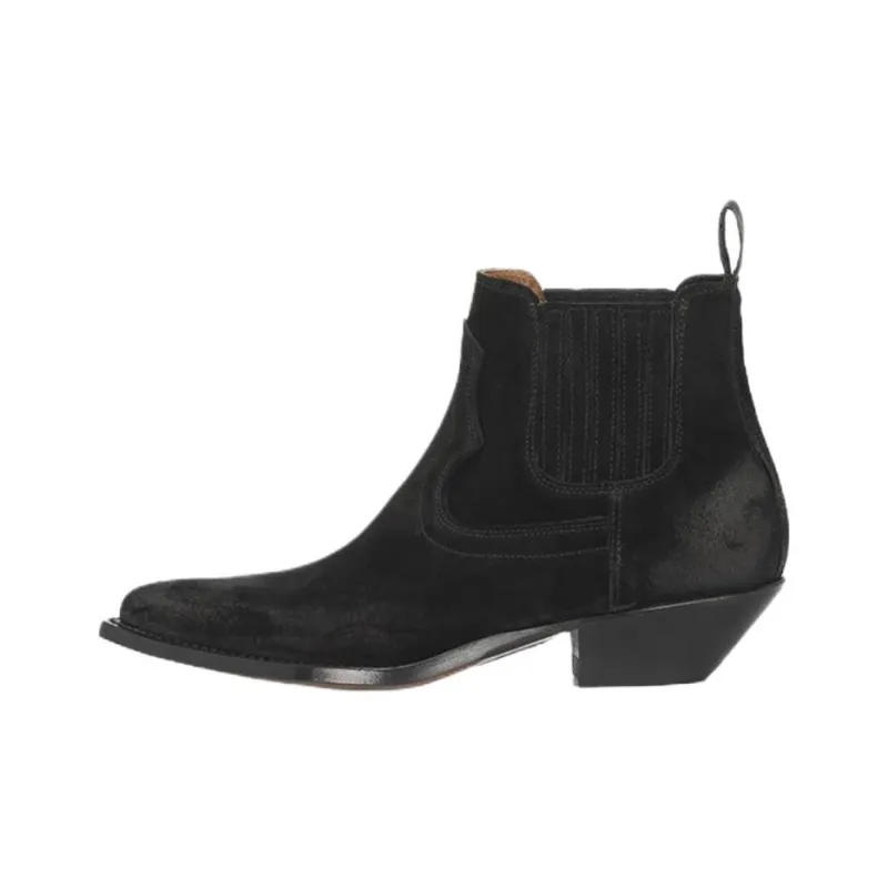 SONORA BOOTS Hidalgo Short Chelsea Boots 3.5cm Men's Black-0