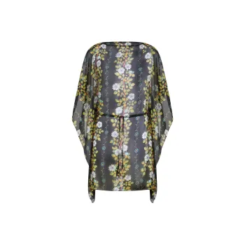 ETRO Floral print Kaftan Minidress