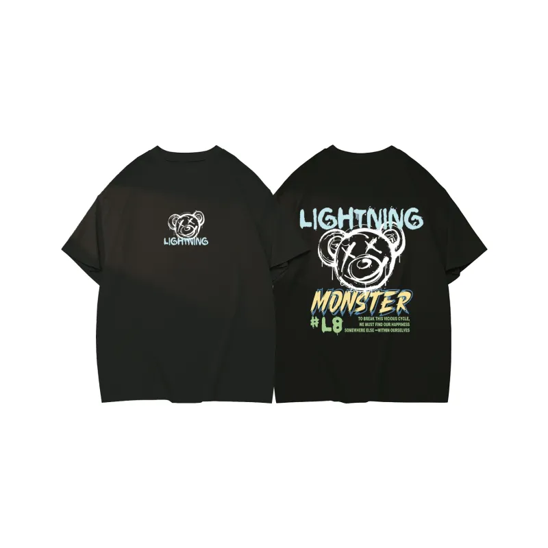 LIGHTNING MONSTER T Shirt Unisex-2