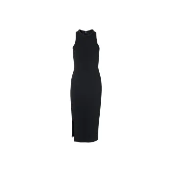 PINKO Embellished Neckline Sheath Dress