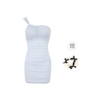 TURN UP Sleeveless Dress Women's Light Blue