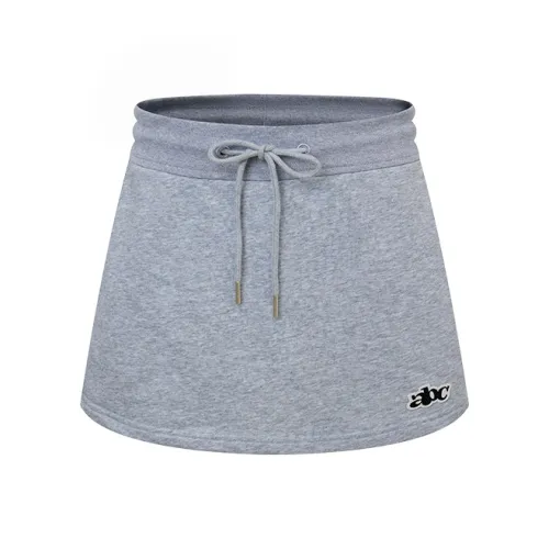 HEYABC Casual Short Skirts Women's Light Gray