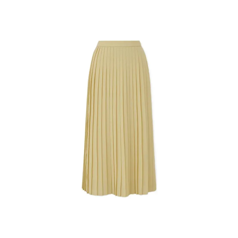 UNIQLO Casual Long Skirts Women's Ivory-0