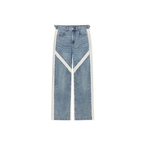 NO ONE ELSE Jeans Unisex Denim Blue