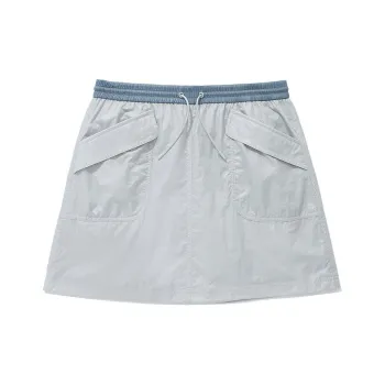 COVERNAT SS24 Casual Short Skirts Women's Light Gray