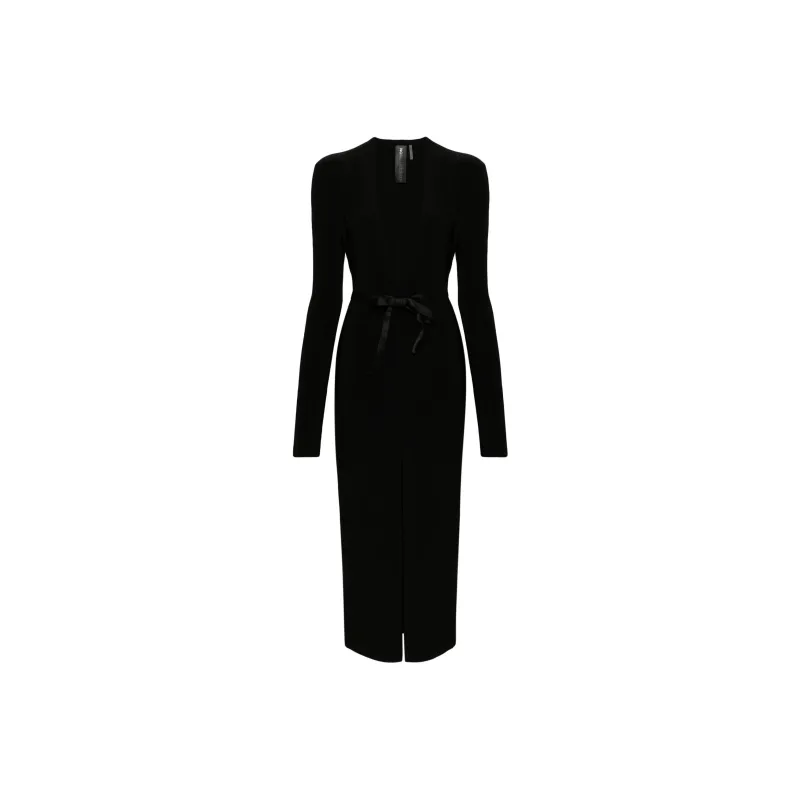 NORMA KAMALI Long Sleeved Dress Women's Black-0