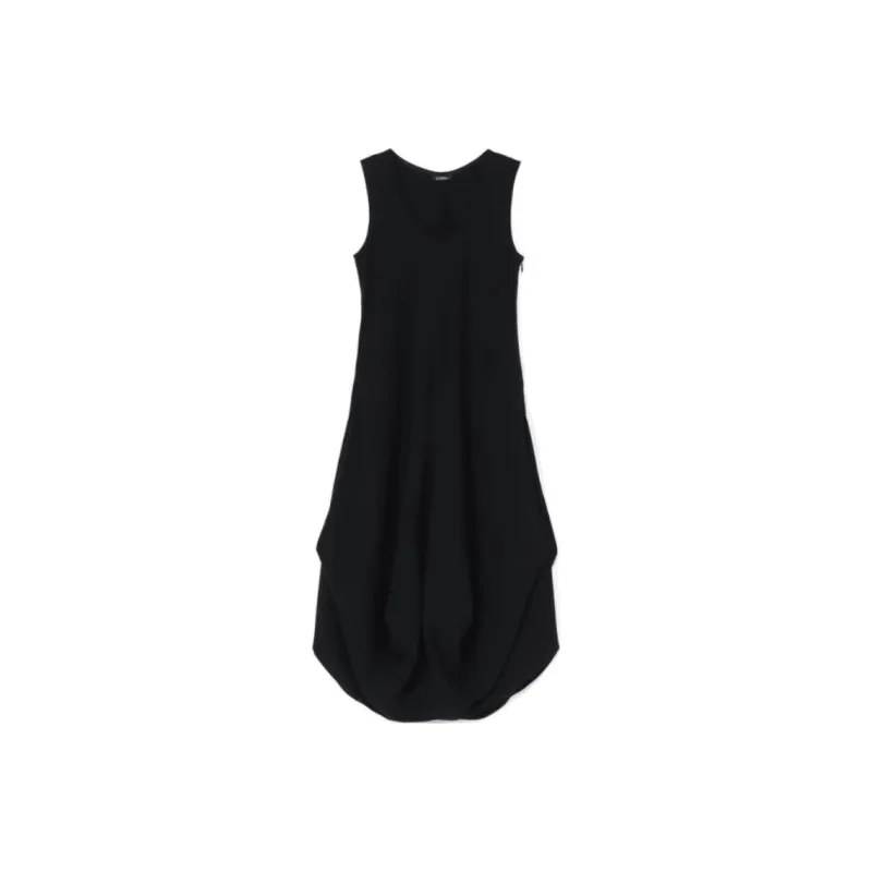 Yohji Yamamoto LIMI Feu FW24 Sleeveless Dress Women's Black-0