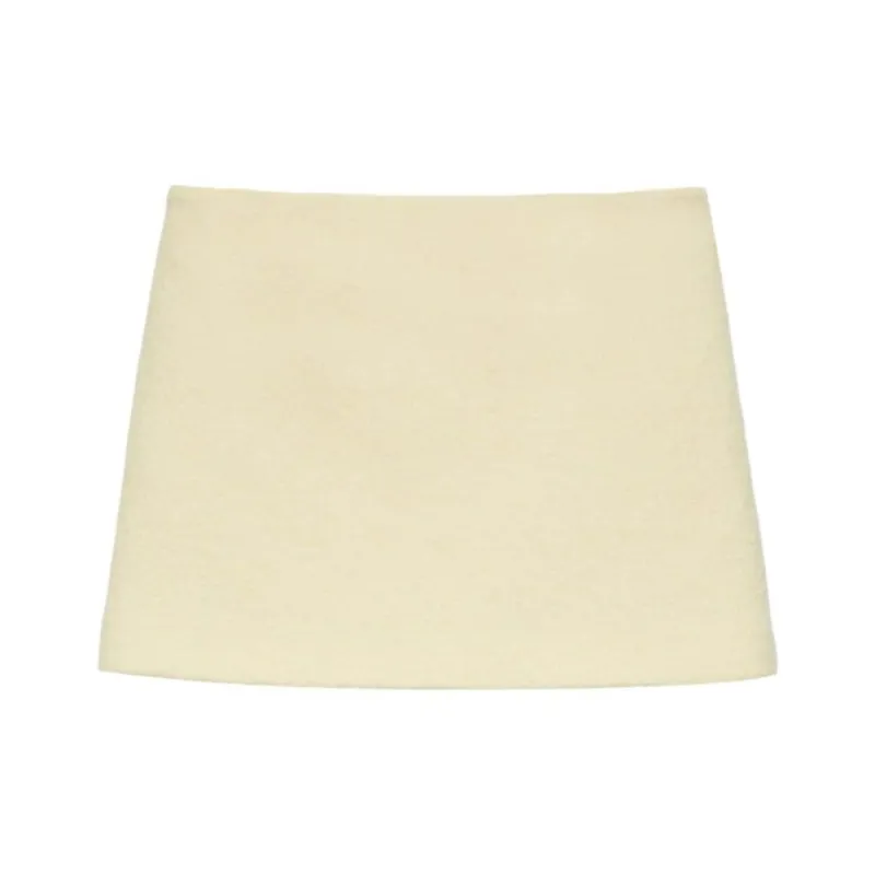 MSGM Wool Mini Skirt-0