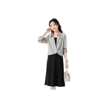 TERRE BLEUE Skirt Set Women's Gray