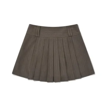 Kirsh FW23 Casual Short Skirts Women's Brown