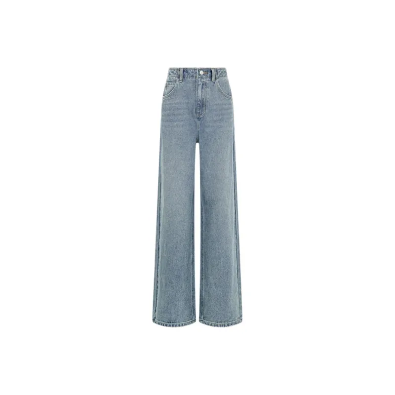 MEIYANG Jeans Women's Denim Blue-1