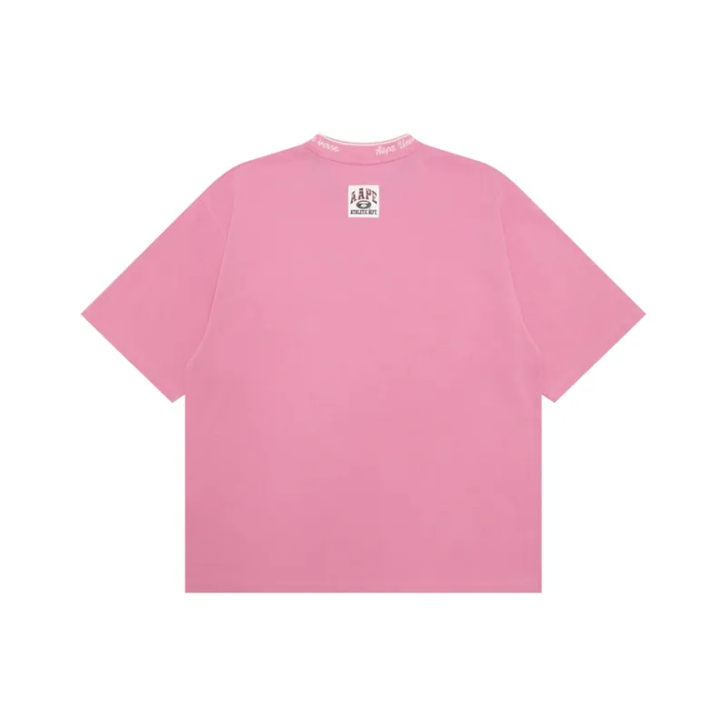 Aape Logo embroidered T shirt-1