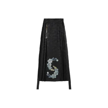 TCH Casual Long Skirts Women's Black