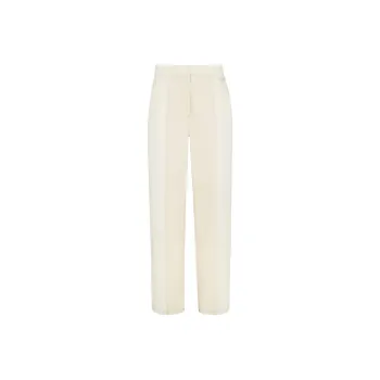 FENDI Roma Logo Embroidered Straight Leg Jeans
