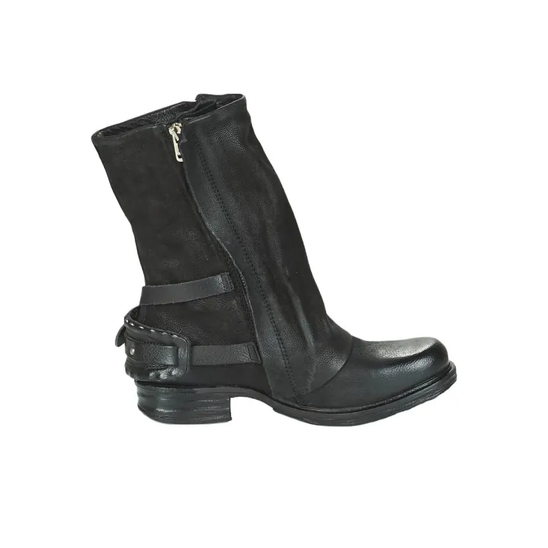 AirStep SAINT EC Ankle Boots 3cm Women's Black-1