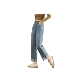 SMEN Jeans Women's Denim Blue
