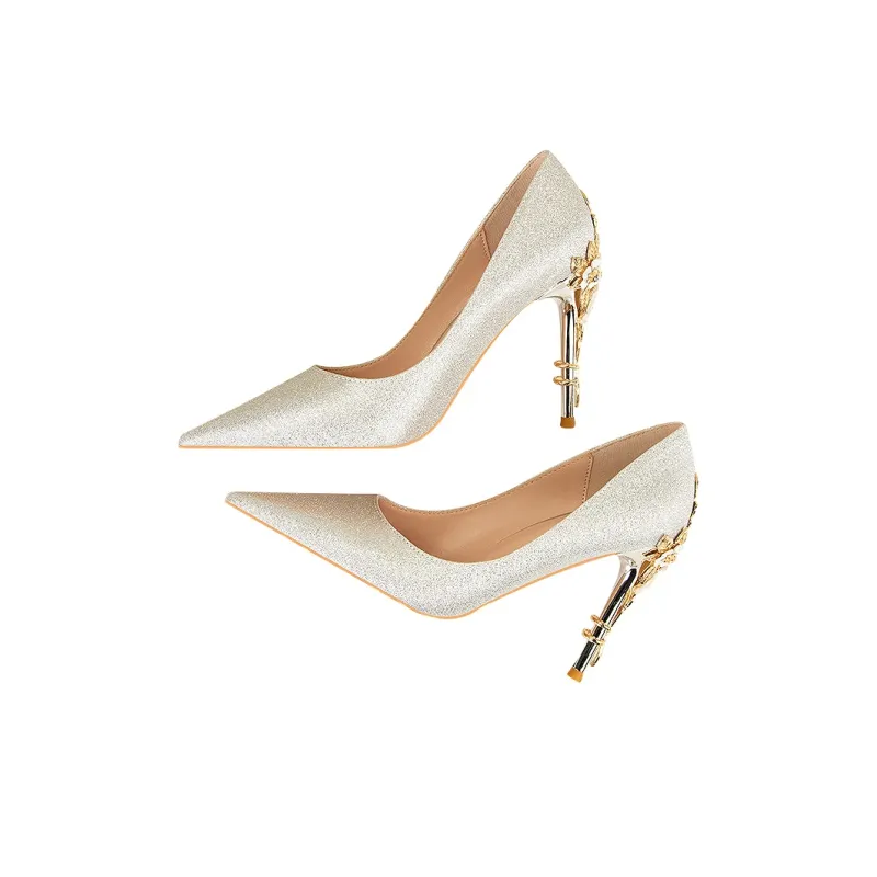 MCKP Slim Heel High Heels 10cm Women's-7
