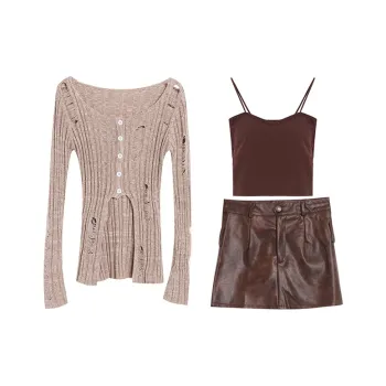QUIET ANGEL Two Piece Skirt Sets Women's